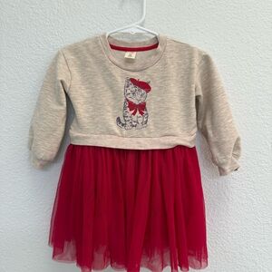 Tucker + Tate Red Tulle Cat Dress